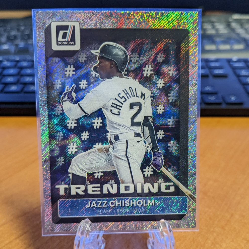 2022 Donruss - Jazz Chisholm - Trending Rapture